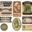 Vintage halloween apothecary labels