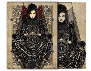 Book of Shadows Front cover- Fortune-Teller